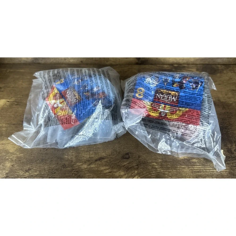 McDonald's #8 Mulan Chien Po Yao Ling & #4 Shan-Lu Happy Meal Toy Bundle Lot New